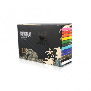 Тату краска KOKKAI Sumi 12 Color Set (12 пигментов)